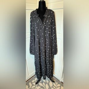 Maxi polka dot Dress Addition Elle 24plus